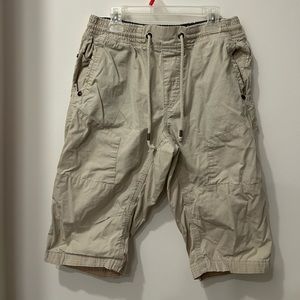 Point Zero Drawstring Cargo Shorts